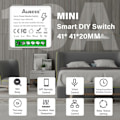 Miniatyrbild 6 av 7: Smart Switch Med Energy Monitor 16A Kontroll Timer Trådlös Switch Arbeta Med Alexa Google Home