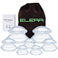 Miniatyrbillede 7 af 7: 7 kopper Premium Transparent Silicone Cupping Set Device Cellulite Massager