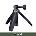 Miniatyrbillede 9 af 9: MT-09 Udvidelig Selfie Stick til GoPro Hero 11 10 9 8 7 6 Portable Vlog Stativ Mini Action Kamera Tilbehør