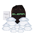 Miniatyrbillede 1 af 7: 7 kopper Premium Transparent Silicone Cupping Set Device Cellulite Massager