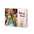 Miniatyrbillede 5 af 10: Robotime Rolife DIY Book Nook Japanese Sakura Densya in Books Serie Træ Miniature Hus