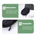 Miniatyrbild 5 av 7: För Logitech MX Master 3/3S Gaming Mouse Portable Förvaring Väska Stötsäker Vattentät Protection Låda Tillbehör