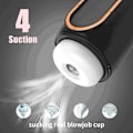 Miniatyrbild 7 av 7: Automatisk Teleskopisk Sug Manlig Vibration Avsugning Onani Utrustning Maskin Sex leksaker