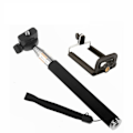 Miniatyrbilde 1 av 6: Utvidbar Håndholdt  Selfie Stick Monopod + Mount Adapter