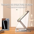 Miniatyrbillede 4 af 7: Bærbar computer stander drejelig notebook holder løftbar stander