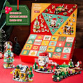 Miniatyrbillede 2 af 5: Jul advent kalender 24 dage nedtælling overraskelse blind kasse