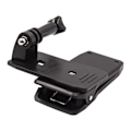 Miniatyrbilde 1 av 8: 360 grader roterende ryggsekk hatt klemme klemme feste for gopro hero 5 3 4 sesjon SJCAM SJ4000