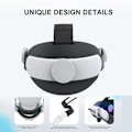 Miniatyrbilde 4 av 6: M3 mini hode stropp VR tilbehør kompatibel med Quest 3/Quest 3s lett design