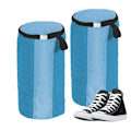 Miniatyrbilde 6 av 6: 1 stk 41*17cm Sko Vaske Vaske Polyester Vaske Veske Glidelåser Lukking Sko Rengjøringsveske Sneaker Tennis Sko Rengjøringssett For Hjem