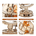 Miniatyrbilde 2 av 5: Lysende Tre Globe 3D Puslespill Spill Samle Modell Bygging sett Leker