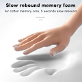 Miniatyrbilde 3 av 8: Multifunksjon U formet minne skum nakke pute sakte rebound myk reise pute