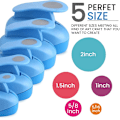 Miniatyrbillede 6 af 6: Circle Paper Punch, 5 PCS Circle Punches For Paper Crafts
