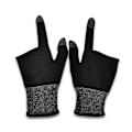 Miniatyrbilde 2 av 6: 2 deler Finger Tommel Sleeve Hansker For Gamer Ikke riper