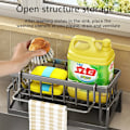 Miniatyrbilde 4 av 8: Vask Caddy svamp holder vask kurv børste holder