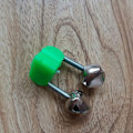 Miniatyrbillede 6 af 7: Bedste kvalitet 10 stykker stang spids klemme fiskeri stang fisk bid lokke alarm fiskeri klokker fiskeri tilbehør alarm tvilling klokke ring clips