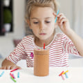 Pikkukuva 3 / 5: Montessori Puu Oppiminen Väri lajittelu lelut