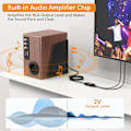 Miniatyrbild 6 av 7: Professionell Digital till Analog Ljud Konverterare Optisk Toslink till RCA Ljud Adapter Hane Anslutning DAC Konverterare