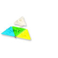 Miniatyrbillede 7 af 7: 3x3x3 Terning trekant Speed Magic spil Professionelt cubo magico Puslespil Farverigt Pædagogisk legetøj