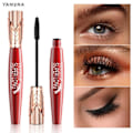 Miniatyrbillede 5 af 6: 1 PC Lasting Natural 4D Curling Tyk Lange Øjenvipper Hurtig Tørre Ikke-blomstrende Mascara