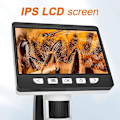 Miniatyrbild 5 av 7: 1000X 4,3" LCD Digitalt Mikroskop 1080P Mynt Mikroskop 8 LED Ljus USB förstoringsglas Llödning Reparation Mikroskop för Vuxna/Kbarn