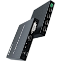 Miniatyrbild 2 av 7: 4K 30hz 2x2 DVI HDMI Video Wall Controller Multi-screen Splicing Box