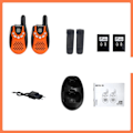 Pikkukuva 7 / 7: Walkie Talkie Lapset Retevis RT602 Ladattava 2kpl 0,5W Lapset's Radio Akulla