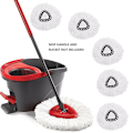 Miniatyrbilde 2 av 7: Mopp for Vileda Wring Mopping Replacement Clean Microfiber Mopp Refill Hode