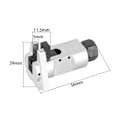 Miniatyrbillede 6 af 7: Hydraulisk Støddæmper Fjernelse Værktøj Klo Kugle Hoved Sving Arm Ophæng Separator