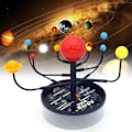 Miniatyrbilde 2 av 6: 1Sett Solar System Nine Planets Model Science Kit DIY Assembly Foreldre-barn Interaksjon Planetarium Leketøy