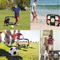 Miniatyrbilde 3 av 6: Fotball Mål Innlegg for Barn Pop-up Mål for Barn Sammenleggbar og bærbar