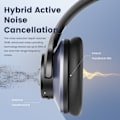 Pikkukuva 2 / 7: A10 Hybridi Aktiivinen melu Vaimennus Kuulokkeet Hi-Res Audio Over Over Bluetooth langaton kuuloke