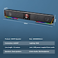 Miniatyrbillede 2 af 6: Darknets Support Bluetooth Wireless aux 3.5 surround RGB højttalere søjle sound bar