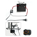Miniatyrbild 6 av 7: Desktop Fountain 3 Layer Avslappning Automatisk Pump Med Ström Switch Ultra djup Sink