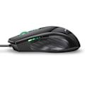 Miniatyrbilde 3 av 6: Silence Klikk Kablet Gaming Mus 6 knapper USB Demp LED Optisk kabel Ergonomisk Datamaskin mus