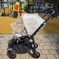 Miniatyrbillede 7 af 9: Sommer myggenet baby klapvogn klapvogn mygge insekt  net sikre spædbørn beskyttelse net klapvogn tilbehør