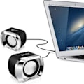 Pikkukuva 3 / 4: Kannettava USB2.0 Premium laatu Subwoofer pieni kaiutin 3,5mm ääni liitin ja USB virta liitin