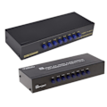 Miniatyrbillede 6 af 6: 8-vejs AV Switch RCA Switcher 8 in 1 out Composite Video L/R Selector Box