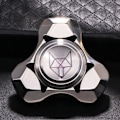 Miniatyrbilde 2 av 5: Rustfritt stål Hånd Spinner Fidget Silent Bearing Sink Legering Metal Ball Mute Edc Leker