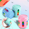 Pikkukuva 3 / 5: Useita toimintoja Fidget Spinner Magic Värikkäät pavut sormi pyöriminen lievittää stressiä kompressio työkalu