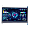 Miniatyrbild 5 av 6: 7 tum IPS TFT LCD Display Touch Skärm Monitor 1024*600 RGB Pixel USB HDMI-kompatibel