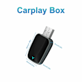 Miniatyrbilde 7 av 7: 2 I 1 Trådløst Carplay AI Box Android Auto Plug And Play