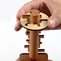 Pikkukuva 1 / 5: Avaa Pulma Avain Hauska Kong Ming Lukko Lelut Koulutus Lapset Jigsaw Montessori lelut