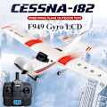 Miniatyrbillede 2 af 8: 2.4G F949 LCD Version RC Fly Cessna 182 3D6G 3Ch Fixed Wing Plane