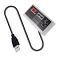 Pikkukuva 1 / 5: USB Joystick PC tietokoneelle nes USB PC Gamepad Gaming Nes peli USB ohjain Peli joypad