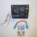 Miniatyrbillede 3 af 4: 3-VEJS  KONTAKT PANEL TIL LÆNDE PUMPE  Lænsepumpe kontrol afbryder marine panel omskifter automatisk pumpe