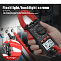Miniatyrbilde 3 av 6: Digital Clamp Meter 600A Current True RMS Smart Tang amperemeter