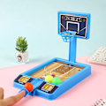 Miniatyrbilde 5 av 5: Skyting Spill Maskin Mini Basketball Rack Skyting Maskin Barn Innendørs Fritid Pedagogisk leketøy