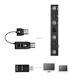 Miniatyrbillede 7 af 9: BT Trådløs MIDI Controller Genopladelig 4 knapper Bærbar MIDI Fod Controller