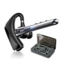 Miniatyrbilde 1 av 9: B3 Bluetooth Hodesett Trådløs Øretelefoner Handsfree Støyreduksjon Hodetelefoner Med Apt-X HD Dual Mic