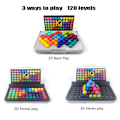 Miniatyrbillede 3 af 7: 1 Box Intelligence Magic Beads Rejsespil til børn og voksne en kognitiv færdighedsopbygning hjernespil børn montessori legetøj